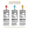 imageGatorade G Zero Thirst Quencher 3 Flavor Variety Pack 20oz Bottles 12 PackZero  Fruit Punch Variety Pack