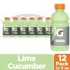 imageGatorade Glacier Cherry Thirst Quencher 12 Fl Oz Bottles 6 PackLime Cucumber
