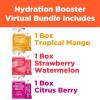 imageGatorade Hydration Booster Electrolyte Drink Mix Powder Packets Tropical Mango Advanced Electrolyte Blend No Added Colors No Artificial Sweeteners Essential Vitamins A C B3 B5 B6 Makes 20 Fl Oz 6 Pack3 Flavor Variety