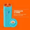 imageGatorade Kids Rookie Metal Water Bottle 12oz Stainless Steel Bottle DoubleWall Insulation Vacuum Insulated Thermo MugLight Blue