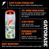imageGatorade Kids Rookie Metal Water Bottle 12oz Stainless Steel Bottle DoubleWall Insulation Vacuum Insulated Thermo MugPurple