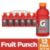 imageGatorade Thirst Quencher Cool Blue 12 Fl Oz Pack of 12Fruit Punch