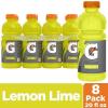 imageGatorade Thirst Quencher Sports Drink Fruit Punch 20oz Bottle 8 Pack Electrolytes for RehydrationLemon Lime