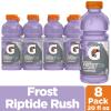 imageGatorade Thirst Quencher Sports Drink Fruit Punch 20oz Bottle 8 Pack Electrolytes for RehydrationRiptide Rush