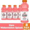 imageGatorade Zero Sugar Thirst Quencher Sports Drinks LemonLime 20 Ounce Bottles Pack of 8Zero Sugar  Watermelon Splash
