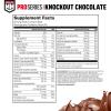 imageMuscle Milk Pro Series Protein Powder Supplement Knockout Chocolate 5 Pound 28 Servings 50g Protein 3g Sugar 20 Vitamins ampamp Minerals NSF Certified for Sport Workout RecoveryChocolate