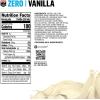 imageMuscle Milk Zero Protein Shake Vanilla Crme 20g Protein Zero Sugar 100 Calories Calcium Vitamins A C ampamp D 4g Fiber Energizing Snack Workout Recovery Packaging May Vary 1116 Fl Oz Pack of 12Vanilla