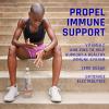 imagePropel Immune Support Electrolyte Enhanced Water Sports Drink Pineapple Peach Flavored Water 100 DV Vitamin C  Zinc Zero Calorie ampamp Zero Sugar Hydration with Electrolytes and Vitamins 169 fl oz Water Bottles 12 PackLemon Blackberry