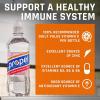 imagePropel Immune Support Electrolyte Enhanced Water Sports Drink Pineapple Peach Flavored Water 100 DV Vitamin C  Zinc Zero Calorie ampamp Zero Sugar Hydration with Electrolytes and Vitamins 169 fl oz Water Bottles 12 PackImmune Support VP