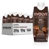 imageEvolve Plant Based Protein Shake Vanilla Bean 20g Vegan Protein Dairy Free No Artificial Sweeteners NonGMO 10g Fiber 11 Fl Oz Pack of 12 Formula May VaryChocolate