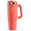 imageGatorade Crossover Stainless Steel Tumbler Bottle Coral DoubleWall Insulation 36 fl oz