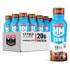 imageMuscle Milk Zero Protein Shake Vanilla Crme 20g Protein Zero Sugar 100 Calories Calcium Vitamins A C ampamp D 4g Fiber Energizing Snack Workout Recovery Packaging May Vary 1116 Fl Oz Pack of 12Chocolate