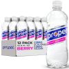 imagePropel Electrolyte Enhanced Water Sports Drink Lemon Flavored Water Zero Calorie ampamp Zero Sugar Hydration with Electrolytes and Vitamins C ampamp E 169 fl oz Water Bottles 12 PackBerry