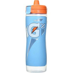 imageGatorade Gx Hydration System NonSlip Gx Squeeze Bottles ampamp Gx Sports Drink Concentrate PodsGrayNeon Blue