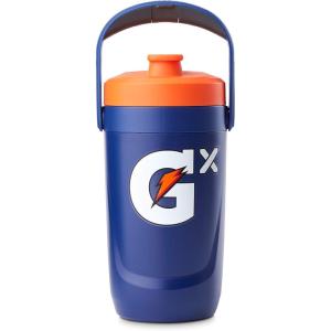 imageGatorade Gx Performance Jug 64oz Leakproof Non Slip Grip Great for Athletes RedNavy