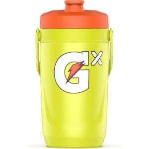 imageGatorade Gx Performance Jug 64oz Leakproof Non Slip Grip Great for Athletes RedNeon Yellow