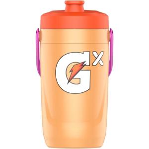 imageGatorade Gx Performance Jug 64oz Leakproof Non Slip Grip Great for Athletes RedPeach