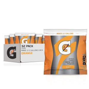 imageGatorade Instant Powder Glacier Freeze 21 Ounce Pack of 32Bag Orange