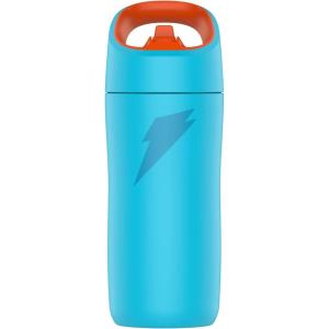 imageGatorade Kids Rookie Metal Water Bottle 12oz Stainless Steel Bottle DoubleWall Insulation Vacuum Insulated Thermo MugLight Blue