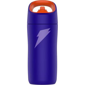 imageGatorade Kids Rookie Metal Water Bottle 12oz Stainless Steel Bottle DoubleWall Insulation Vacuum Insulated Thermo MugPurple
