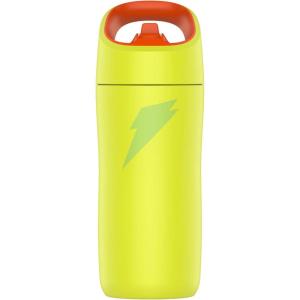 imageGatorade Kids Rookie Metal Water Bottle 12oz Stainless Steel Bottle DoubleWall Insulation Vacuum Insulated Thermo MugYellow