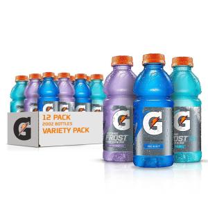 imageGatorade Original Thirst Quencher Fierce Variety Pack 20 Oz Pack Of 12Frost Variety Pack