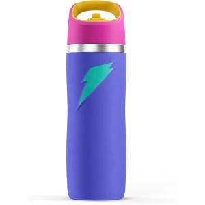 imageGatorade Overtime 22oz Stainless Steel Water BottlePurplePink