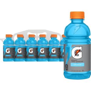 imageGatorade Thirst Quencher Cool Blue 12 Fl Oz Pack of 12Cool Blue