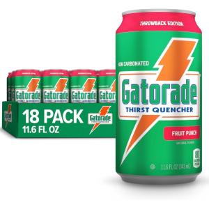 imageGatorade Thirst Quencher Orange 116 Fl Oz Cans Pack of 18Fruit Punch