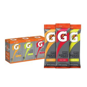 imageGatorade Thirst Quencher Powder Sticks 3 Flavor Variety Pack 30 Pack3 Flavor Variety Pack