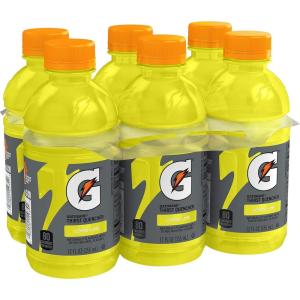 imageGatorade Thirst Quencher Sports Drink Fruit Punch 12oz Bottles 6 Pack Electrolytes for RehydrationLemon Lime