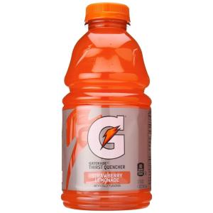 imageGatorade Thirst Quencher Sports Drink Fruit Punch 12oz Bottles 6 Pack Electrolytes for RehydrationStrawberry