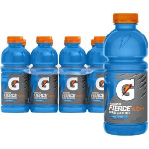 imageGatorade Thirst Quencher Sports Drink Fruit Punch 20oz Bottle 8 Pack Electrolytes for RehydrationFierce Blue Cherry