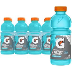 imageGatorade Thirst Quencher Sports Drink Fruit Punch 20oz Bottle 8 Pack Electrolytes for RehydrationGlacier Freeze