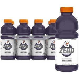imageGatorade Zero Sugar Thirst Quencher Sports Drinks LemonLime 20 Ounce Bottles Pack of 8Zero Sugar  Grape