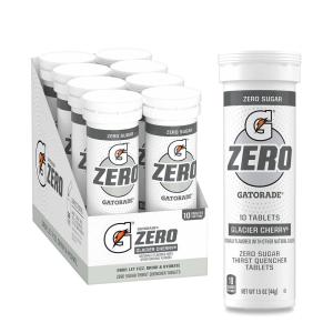 imageGatorade Zero Tablets LemonLime Pack of 80Glacier Cherry