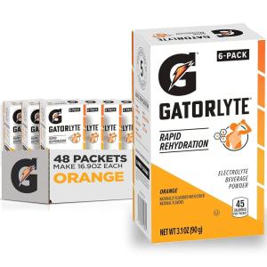 imageGatorlyte Powder Cherry Lime Makes 169 Fl Oz Pack of 48Orange